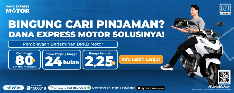 BFI Dana Express Motor - Cash Loan Guaranteed by Motor BPKB - Regular Package